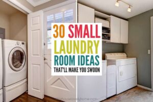 30 Small Laundry Room Ideas That’ll Make You Swoon