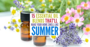 Summer essential oils and blends for summer.