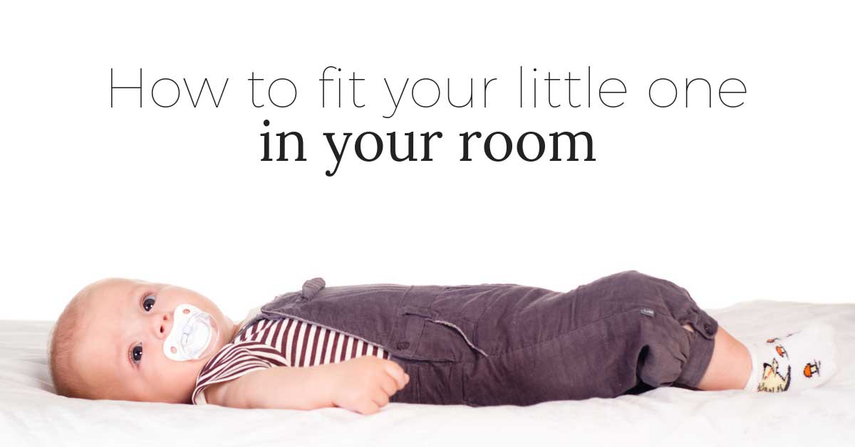 Wondering how to make a nursery in your room? These tips from a mom who's been there are worth a read.