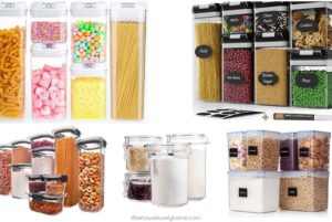 10 Dry Food Storage Containers Perfect for Small Kitchens