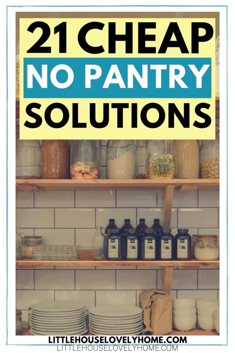 21 Cheap NoPantry Solutions for Kitchens With Little Storage