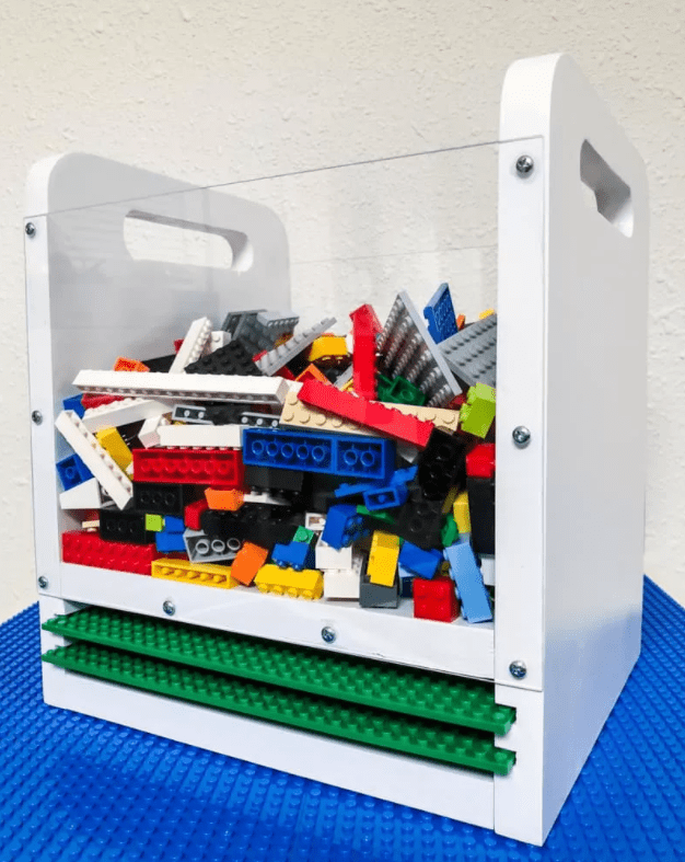 Portable LEGO bin