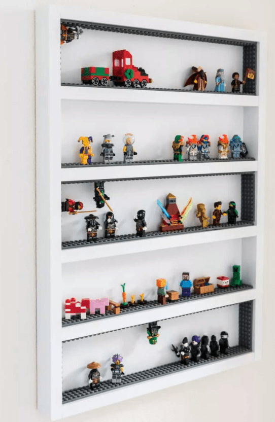 LEGO Minifigure Display Shelf