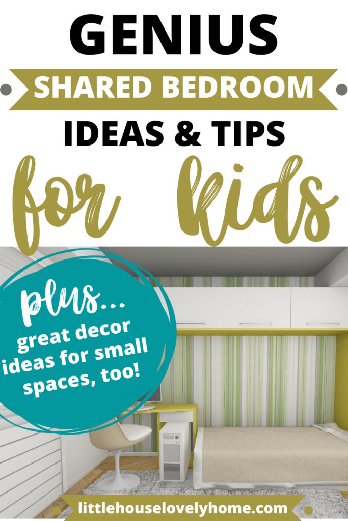 SHARED BEDROOM TIPS FOR KIDS