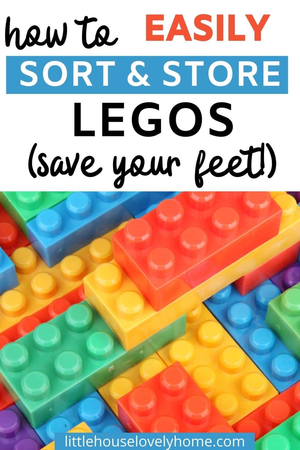 sort and store legos