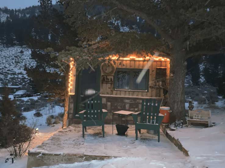 Little Cabin With A View in Wyoming