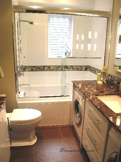 small basement bathroom designs with laundry area