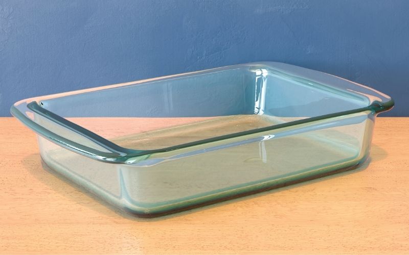 Photo of a thick glass ware