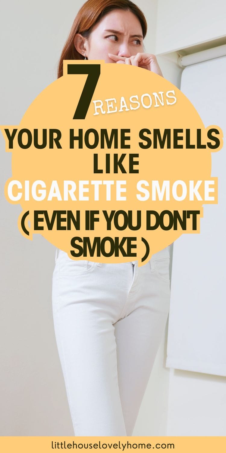 Reasons Your Home Smells Like Cigarette Smoke