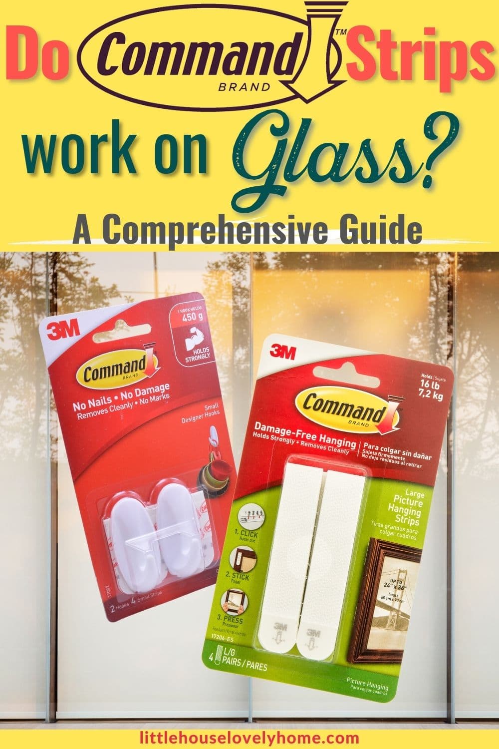 Do Command Strips Work on Glass A Comprehensive Guide Pin Image