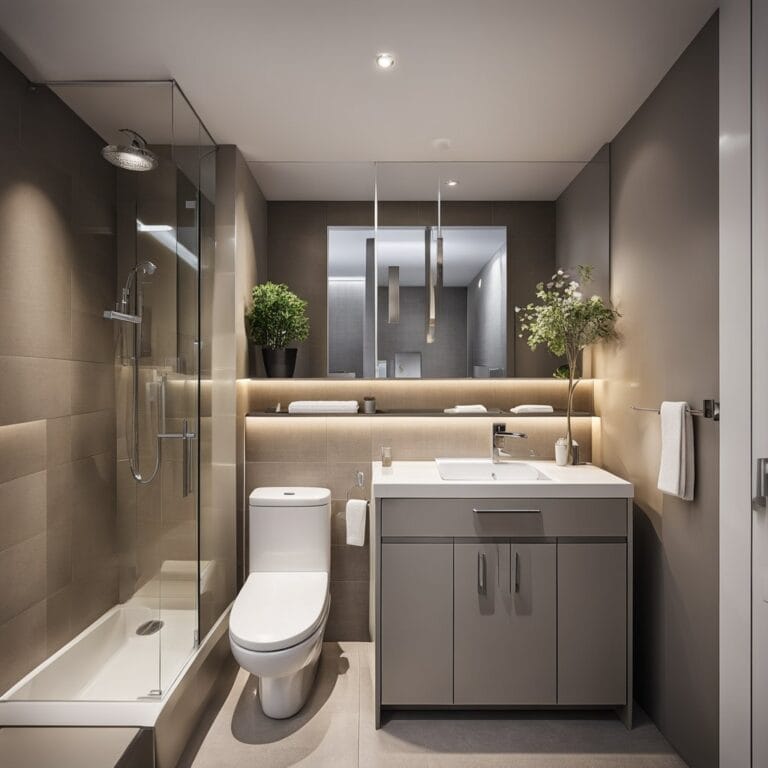 Picture of 10 Small Bathrooms That Are Cozy and Functional | Little House Lovely Home