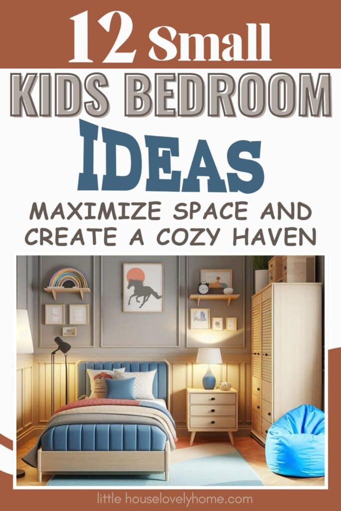 12 Small Kids Bedroom Ideas That Put The FUN in Functional