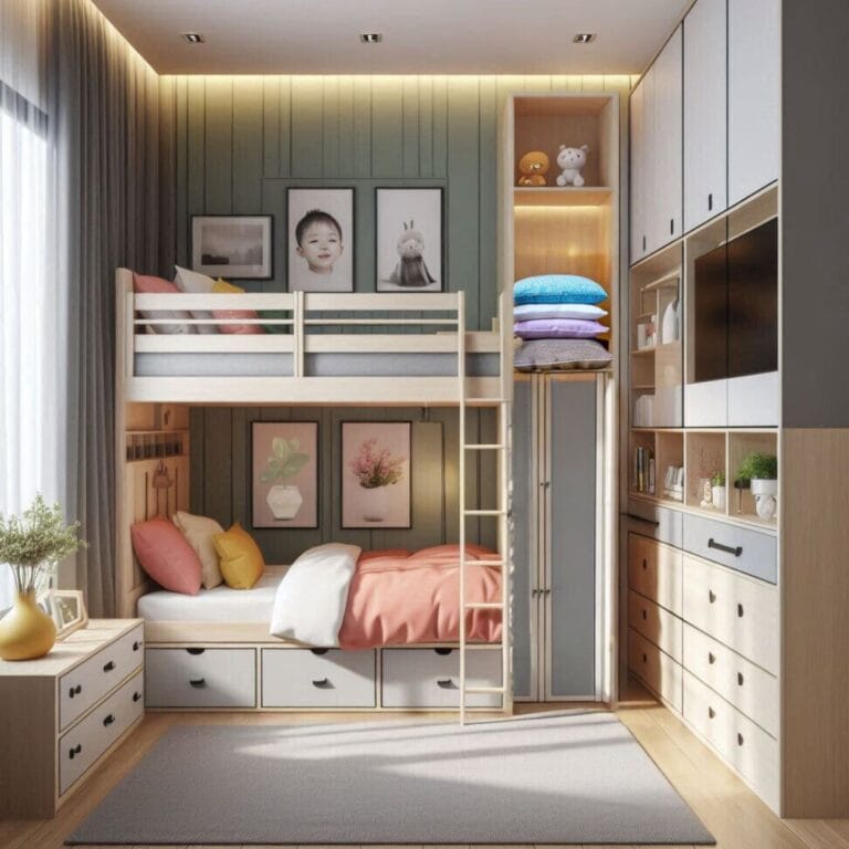 12 Small Kids Bedroom Ideas That Put The FUN in Functional