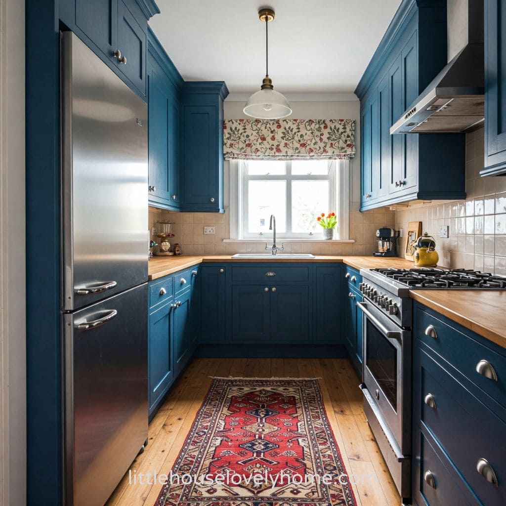 Bold Vintage Style in a Compact Layout