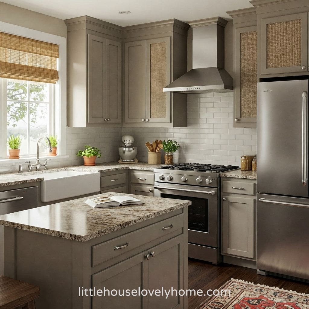 Cozy & Charming Small Kitchen Island