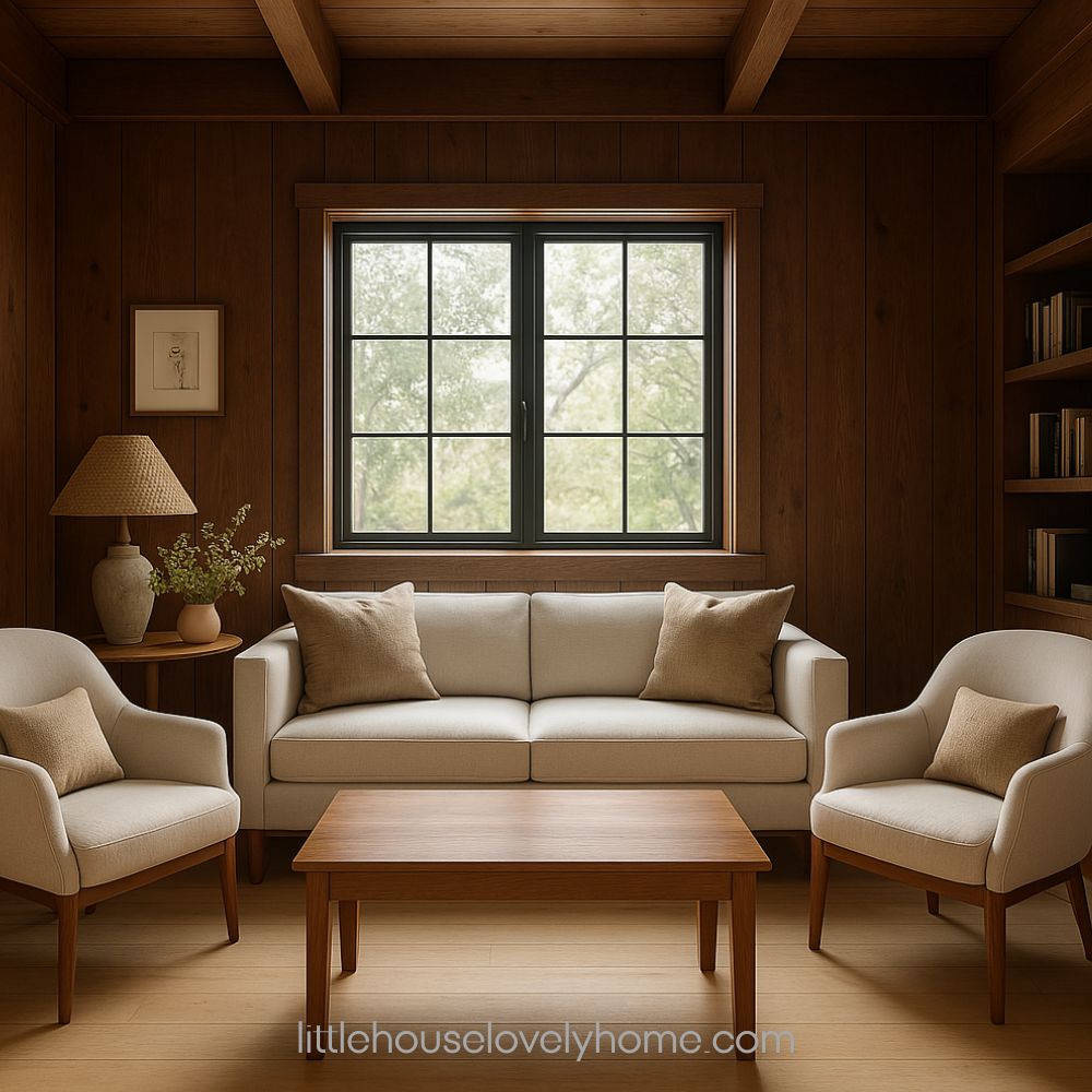 Rustic Small Living Space