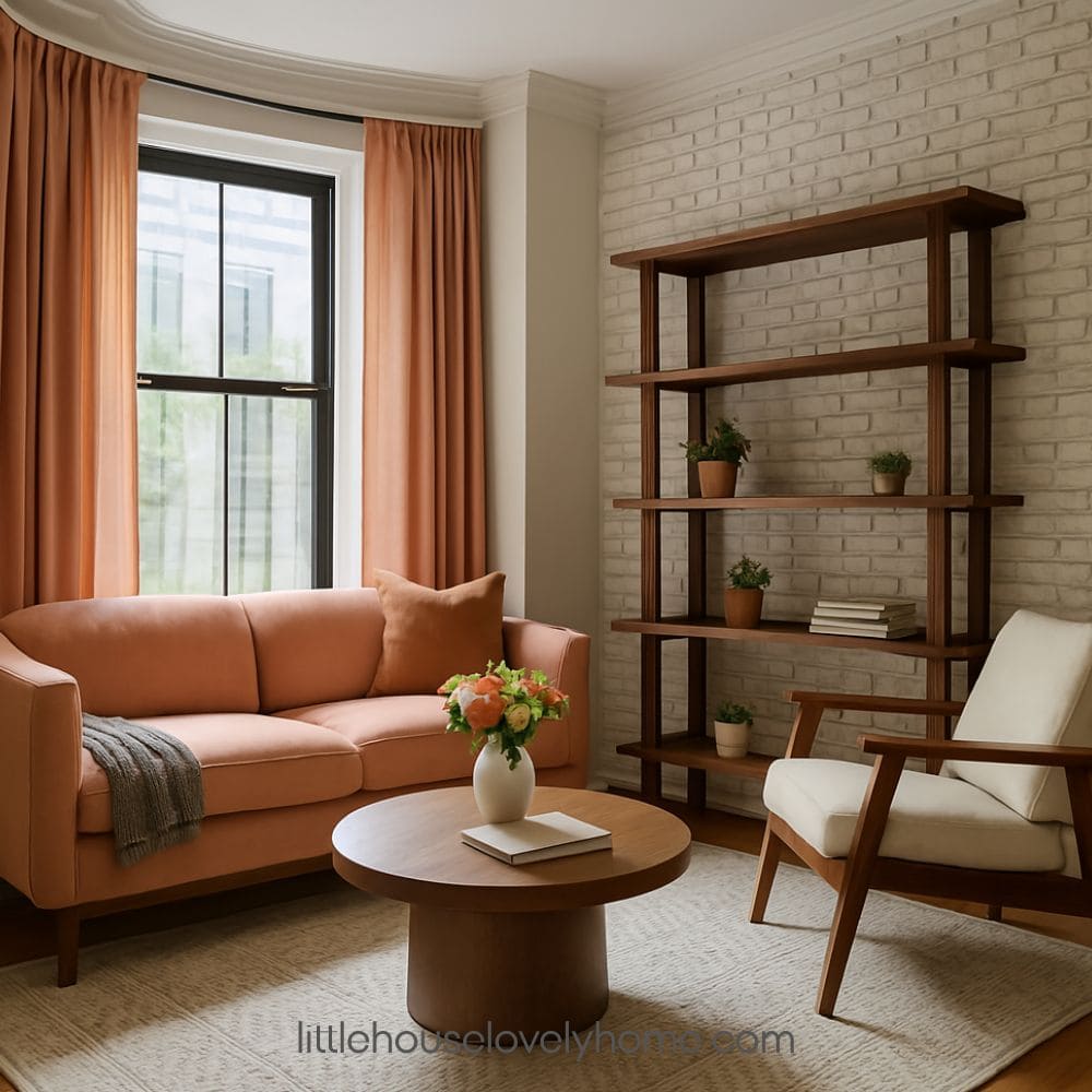 Charming and Eclectic Small Living Room
