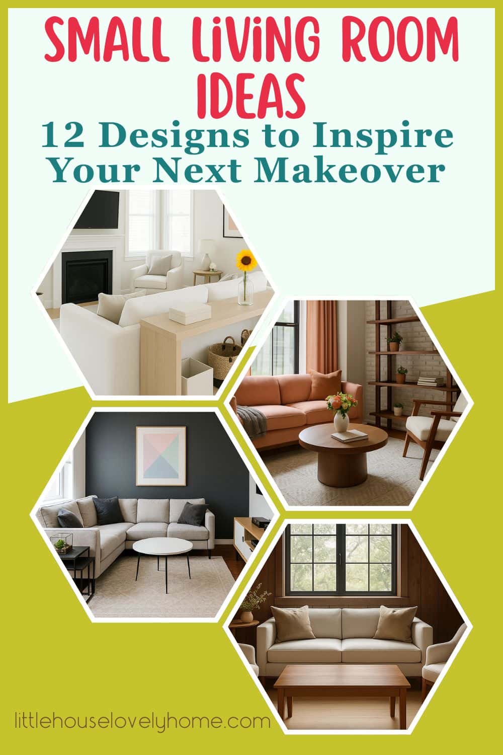 Small Living Room Ideas Pin Image